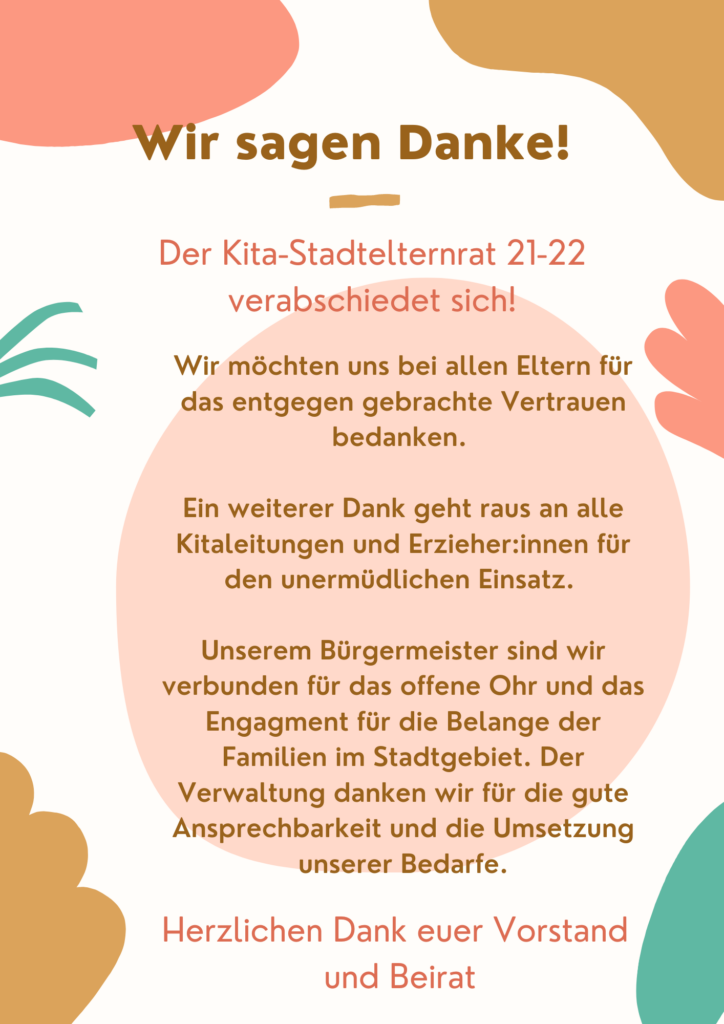  Foto zu Wir sagen Danke! – Stadtelternrat Kita Hessisch Oldendorf 